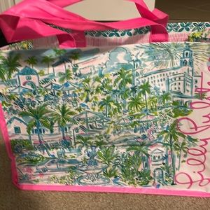 Lilly Pulitzer shopping bag